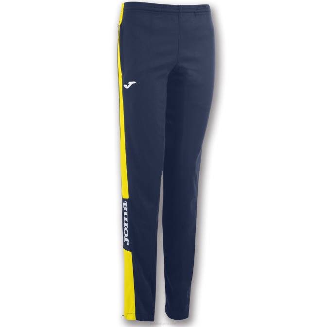 Жени Joma морско синьо жълто шампионат по дълги панталони iv 24X81795