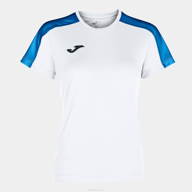 Жени Joma бяло кралско синьо риза академия с къс ръкав iii 24X82486