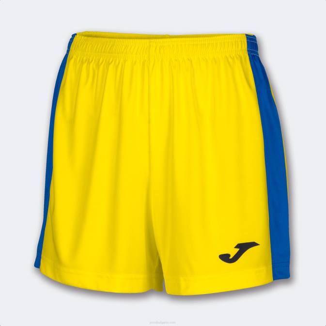 Жени Joma жълто кралско синьо шорти макси 24X82459