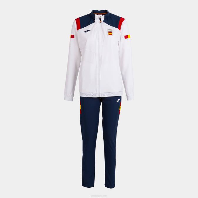Жени Joma бяло анцуг подиум испански олимпийски комитет 24X81615