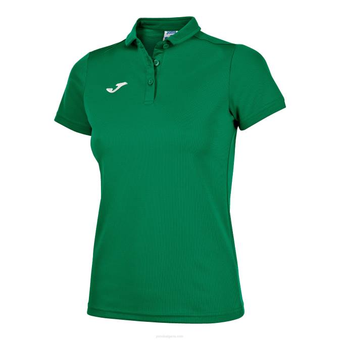 Жени Joma зелено поло тениска с къс ръкав хоби 24X81859