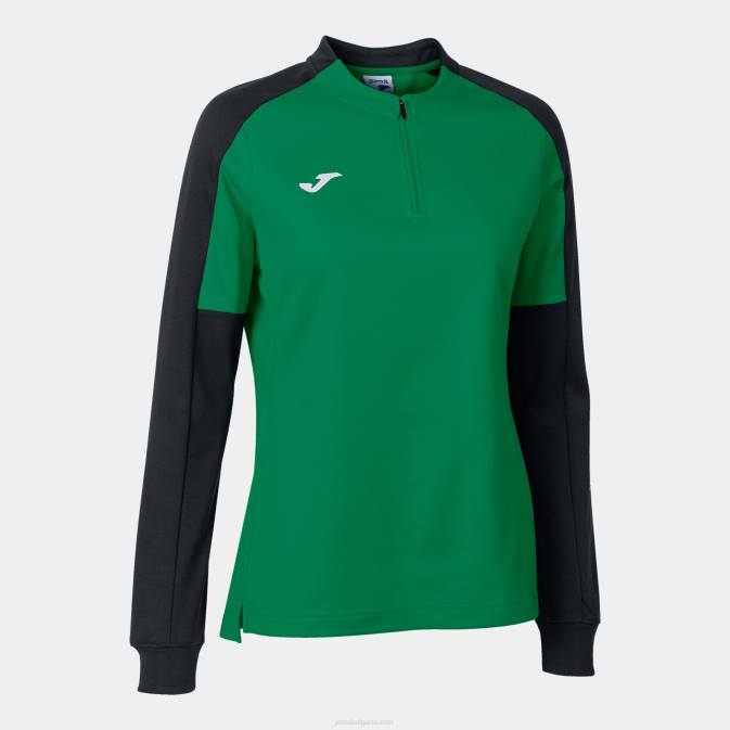 Жени Joma зелено черно суичър еко шампионат 24X81703