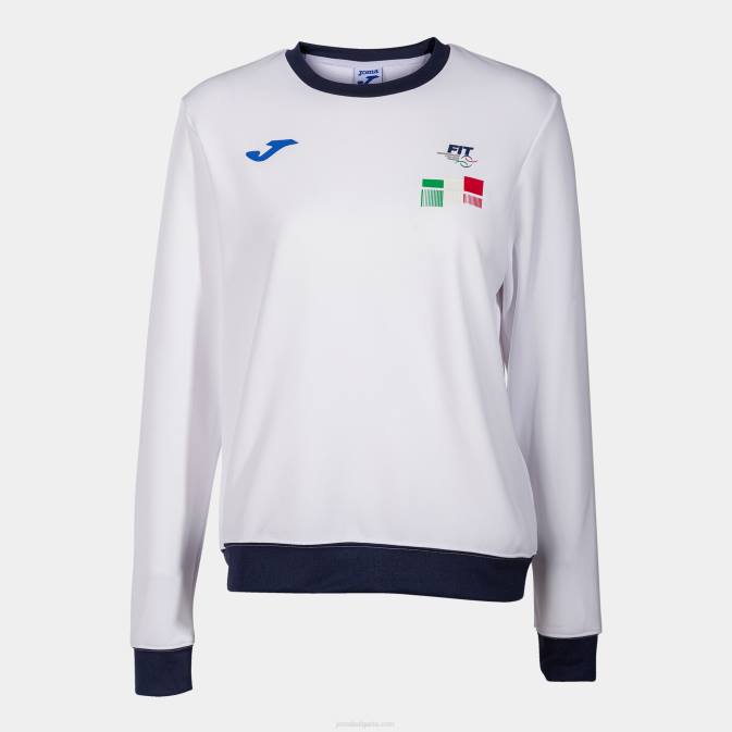 Жени Joma бяло суичър италианска тенис федерация 24X82434
