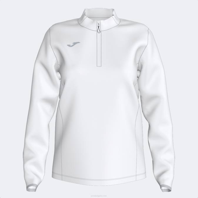 Жени Joma бяло суичър тичане вечер 24X83650