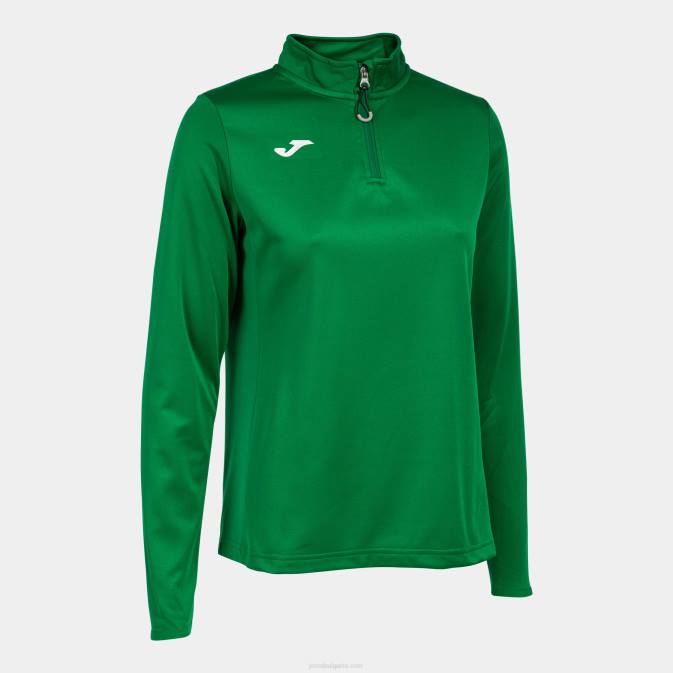Жени Joma зелено суичър тичане вечер 24X83952