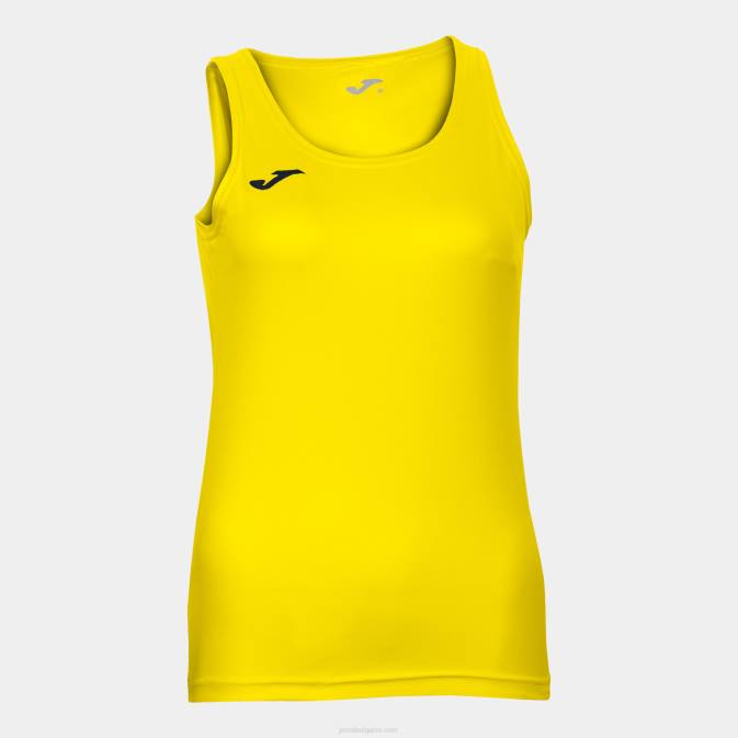 Жени Joma жълто тениска без ръкави диана 24X83634