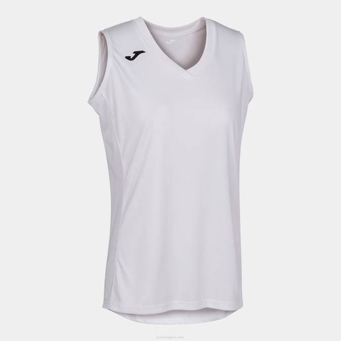 Жени Joma бяло тениска без ръкави cancha iii 24X82356