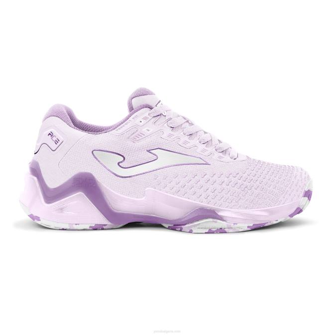 Жени Joma бяло лилаво обувки t.ace 23 твърд корт 24X81767