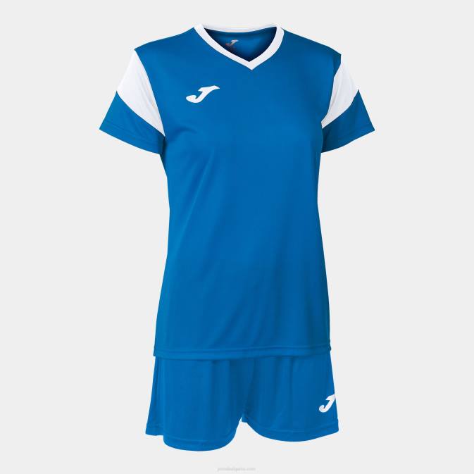 Жени Joma кралско синьо бяло комплект феникс 24X81577