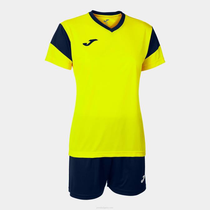 Жени Joma флуоресцентно жълто морско синьо комплект феникс 24X82093