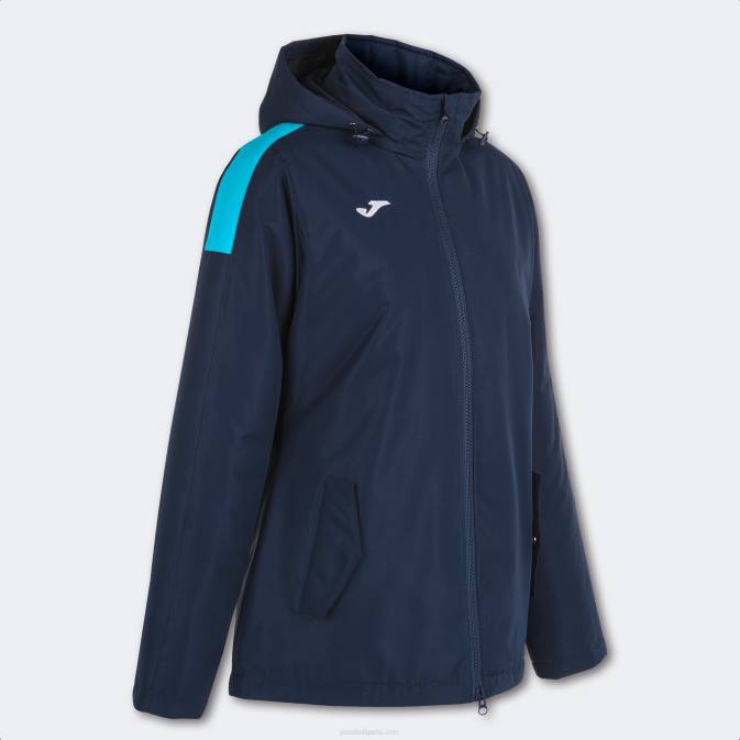 Жени Joma тъмносин флуоресцентен тюркоаз анорак тривор 24X82621