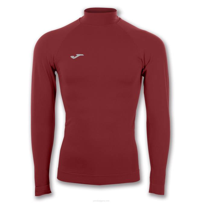 Joma бордо риза с дълъг ръкав brama classic 24X82391