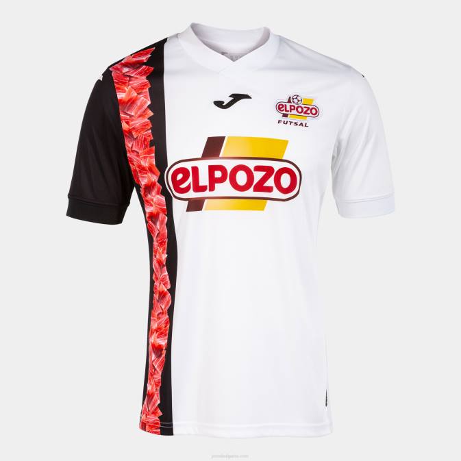 Joma бяло риза с къс ръкав 1-ва униформа el pozo 22/23 24X84479