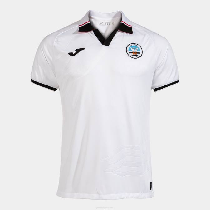 Joma бяло риза с къс ръкав 1-ва униформа swansea 22/23 24X81028