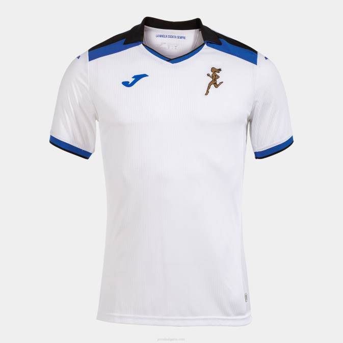 Joma бяло риза с къс ръкав 2-ра униформа atalanta 22/23 24X81444