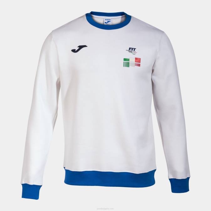 Joma бяло суичър италианска тенис федерация 24X83489