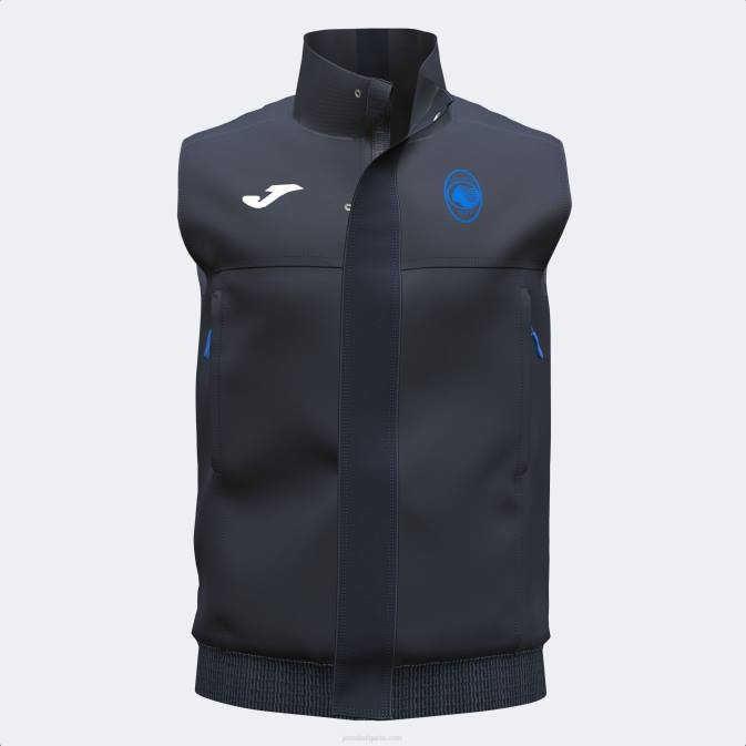 Joma черен подплатена жилетка за свободното време atalanta 22/23 24X84420