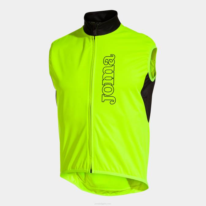 Joma флуоресцентно жълто черно gilet crono 24X8982