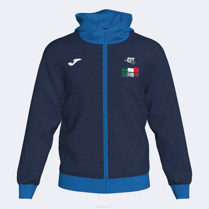 Joma тъмносин яке с качулка италианска тенис федерация 24X83456