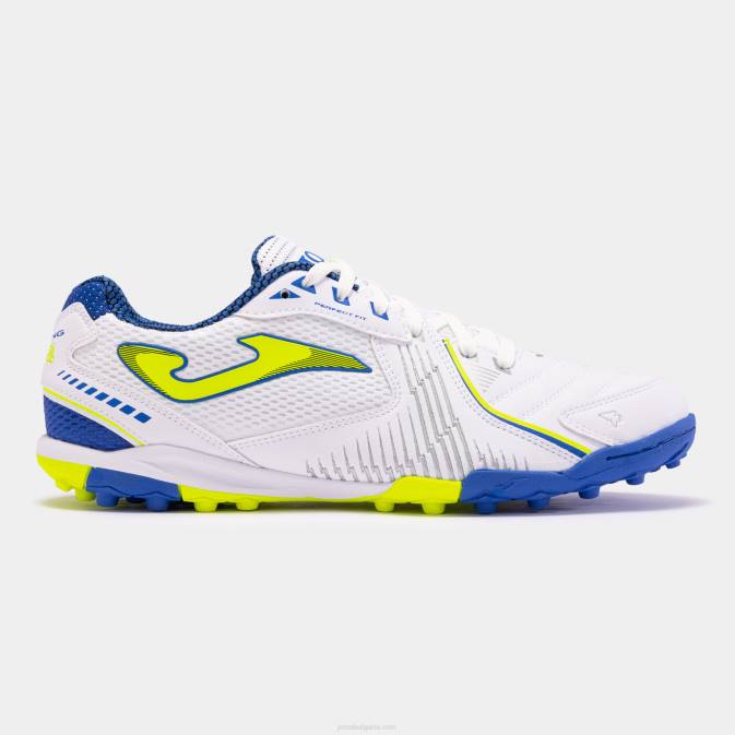 Joma бяло синьо футболни обувки dribling 23 трева 24X882
