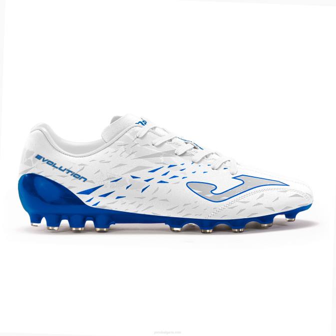 Joma бяло кралско синьо футболни обувки evolution cup 23 изкуствена трева 24X8581