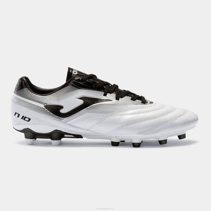 Joma бяло футболни обувки n-10 22 твърда земя fg 24X8628
