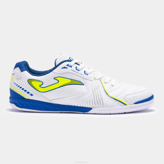 Joma бяло синьо обувки за футзал дрибъл 23 на закрито 24X8172