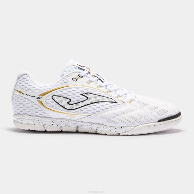 Joma бяло обувки за футзал liga 5 23 на закрито 24X8261