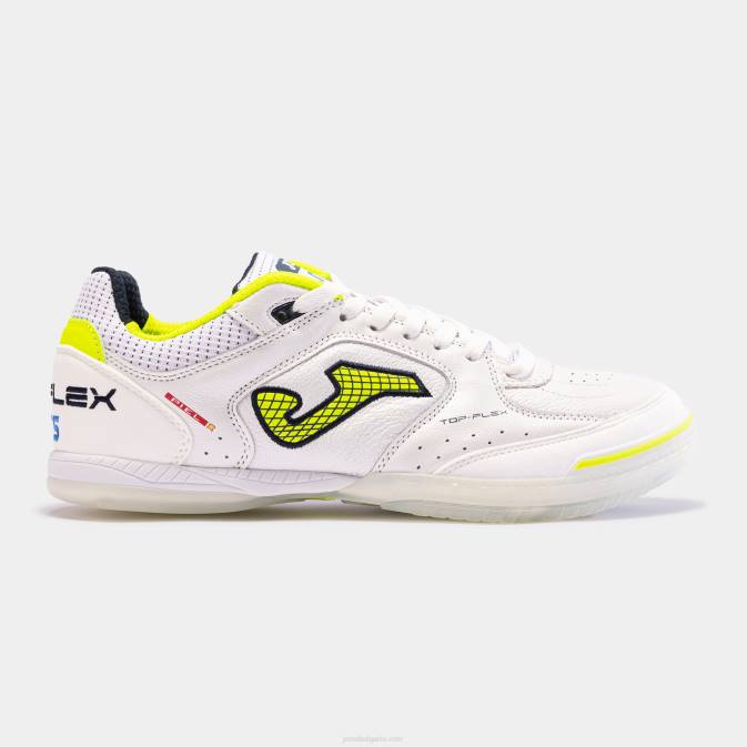 Joma бяло обувки за футзал top flex 23 indoor lnfs 24X823