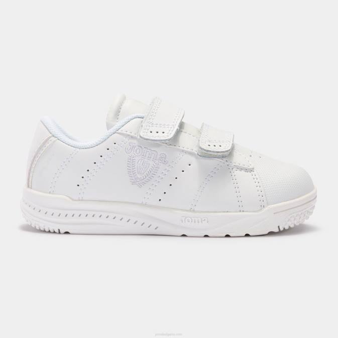Joma бяло ежедневни обувки play 21 junior 24X84239