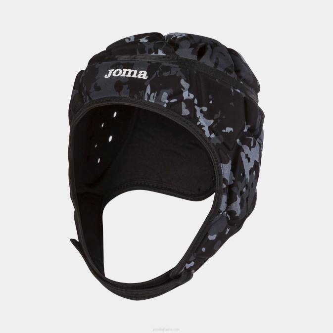 Joma черно тъмно сиво защитна каска за ръгби 24X83911