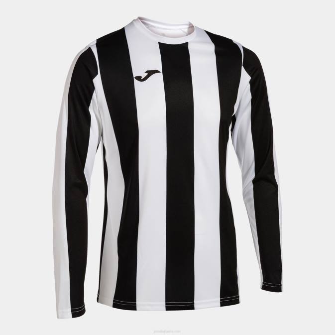 мъже Joma бял черен риза с дълъг ръкав inter classic 24X8441