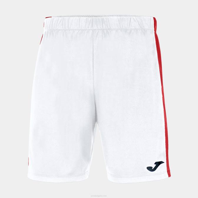 мъже Joma бяло червено шорти макси 24X84202