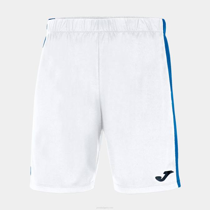 мъже Joma бяло кралско синьо шорти макси 24X84595