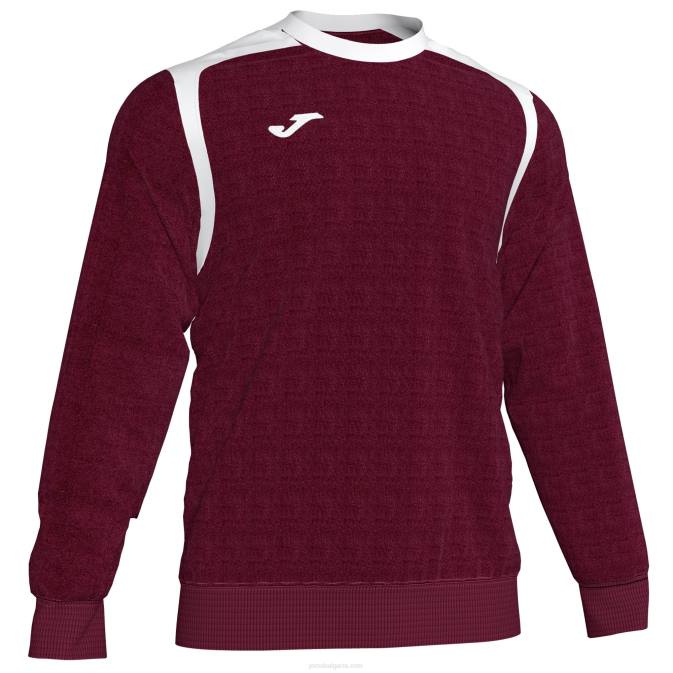 мъже Joma бордо бяло суичър шампионат v 24X83214