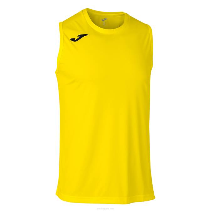 мъже Joma жълто тениска без ръкави комбиниран кош 24X84205