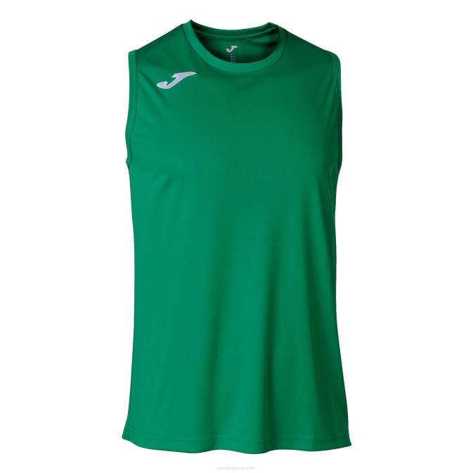 мъже Joma зелено тениска без ръкави комбиниран кош 24X84432