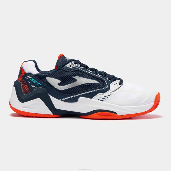 мъже Joma тъмносиньо бяло обувки t.set 23 глин 24X8186