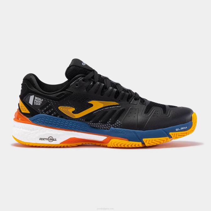 мъже Joma черно синьо обувки t.slam 23 глина 24X822