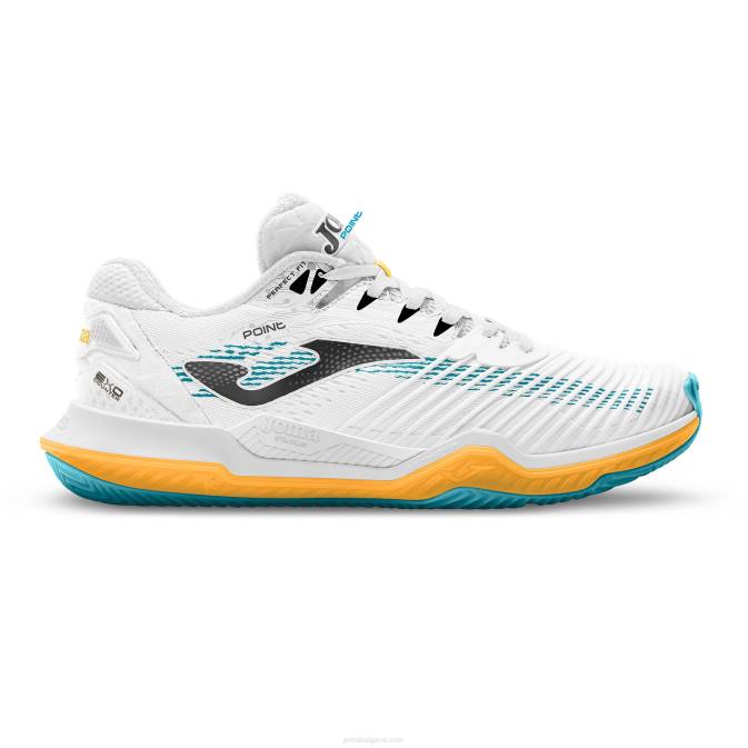 мъже Joma бяло синьо обувки t.point 23 твърд корт 24X8582
