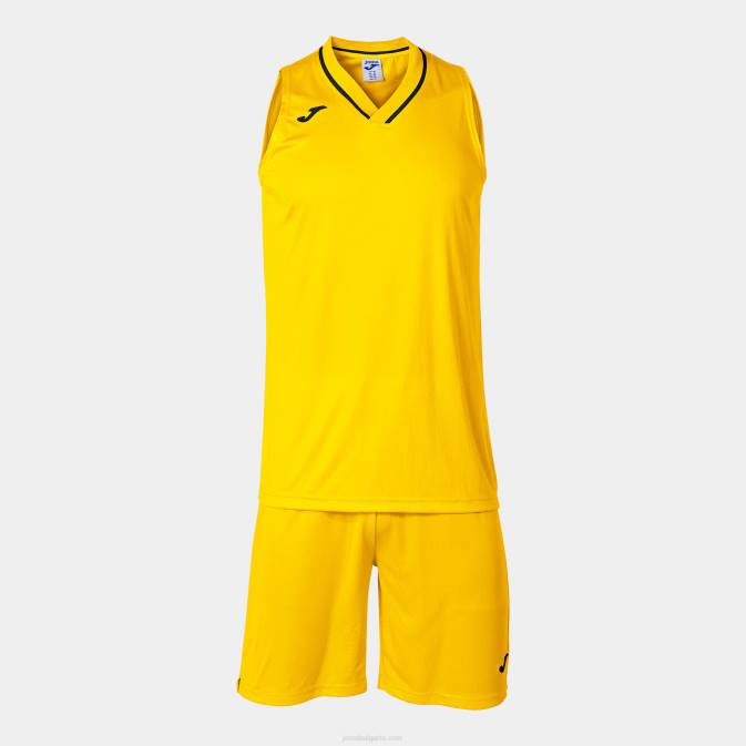 мъже Joma жълто черно комплект атланта 24X81555
