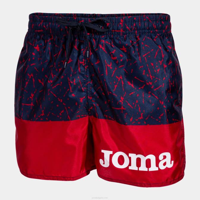 мъже Joma морско синьо червено пинта бански гащи 24X81509