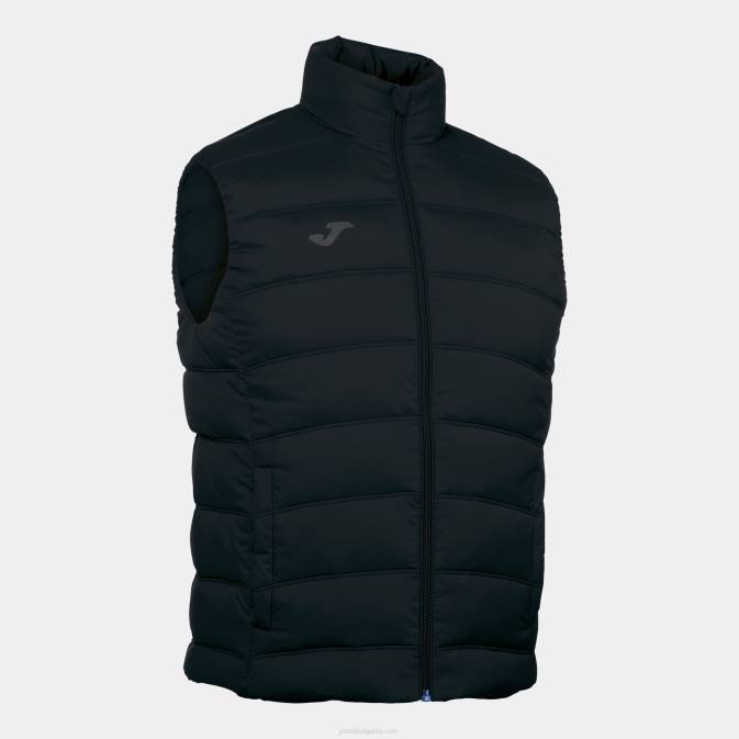 мъже Joma черен градска жилетка с подплата 24X8505